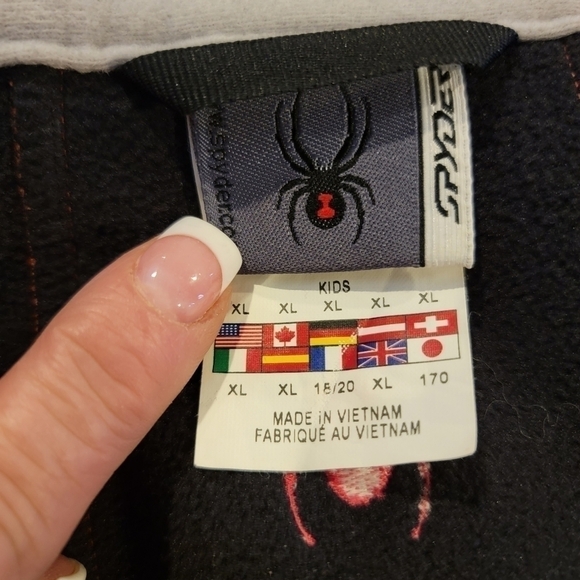 SPYDER XTL Insulated Breathable Weatherproof Coat Size L Boys - Picture 11 of 16